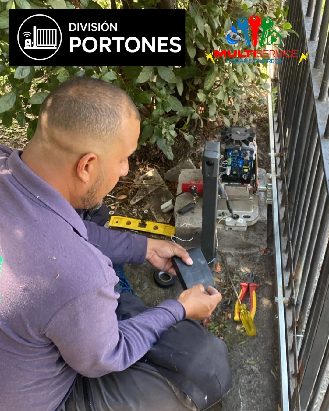 Trabajo de portones