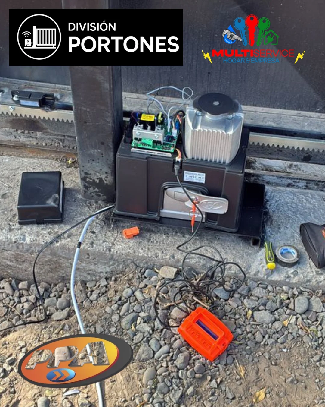 Trabajo de portones