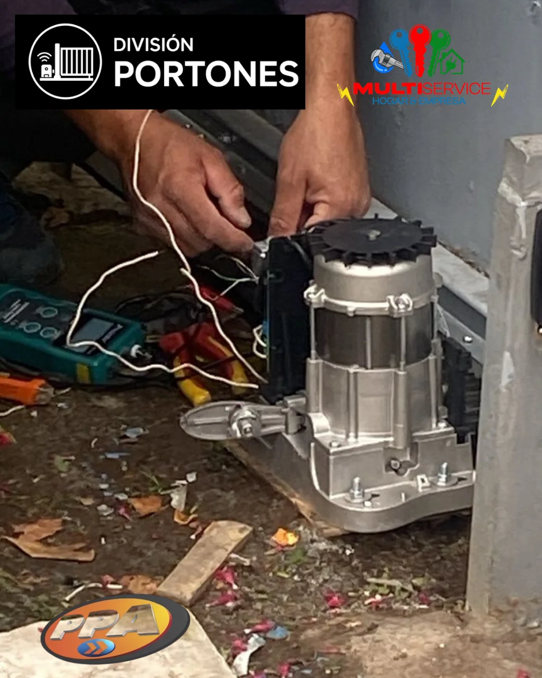 Trabajo de portones
