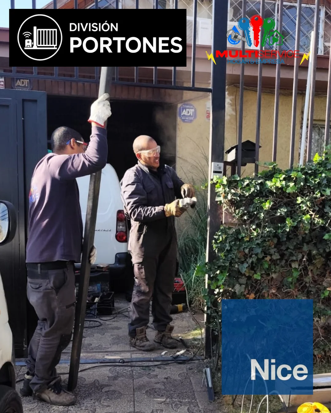 Trabajo de portones