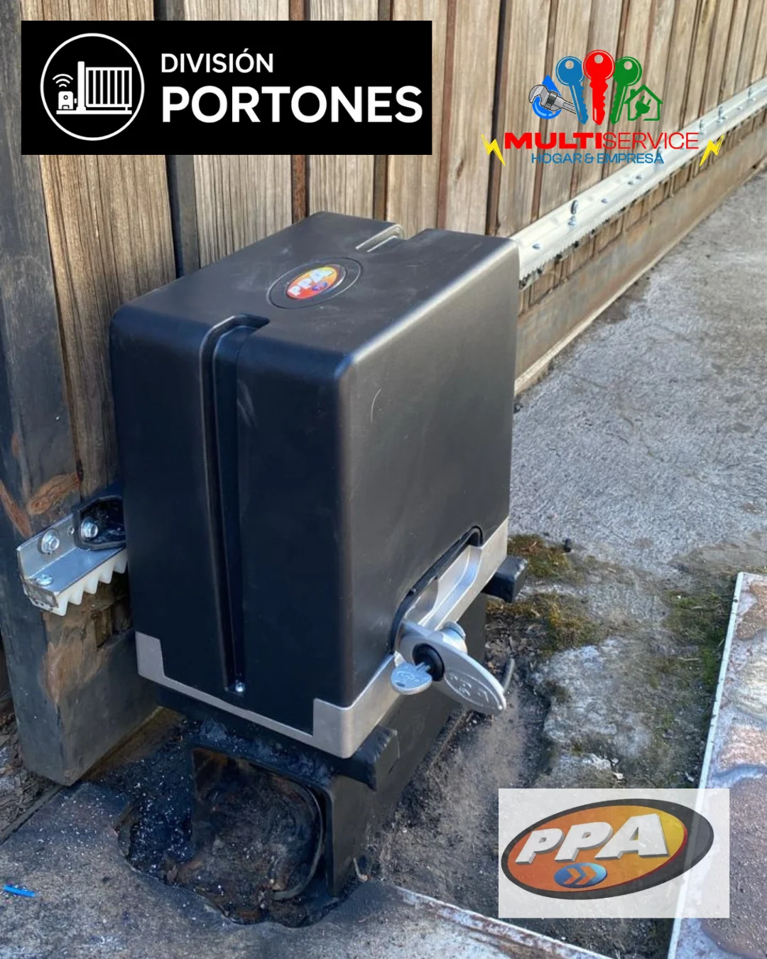 Trabajo de portones