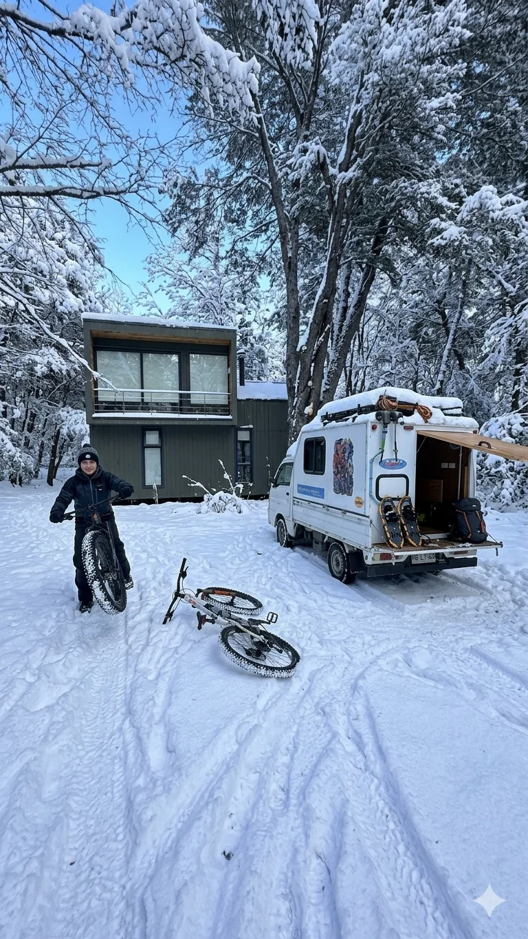 EL INVIERNO SE VIVE DESDE EL CAMPER