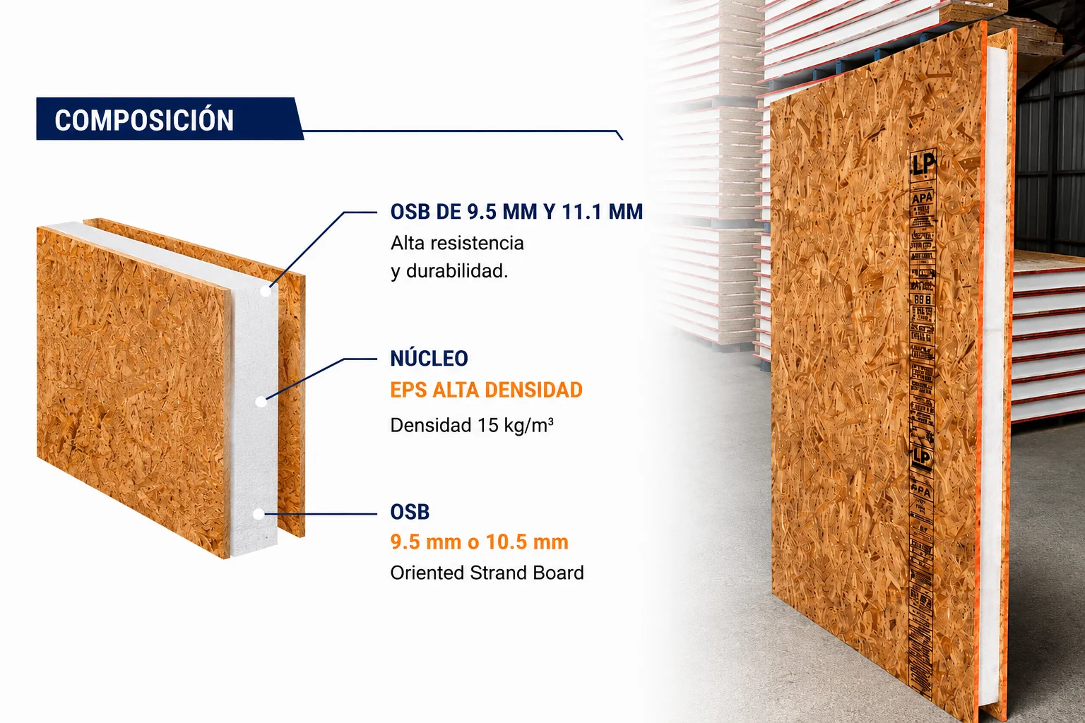 Panel SIP OSB APA Protec