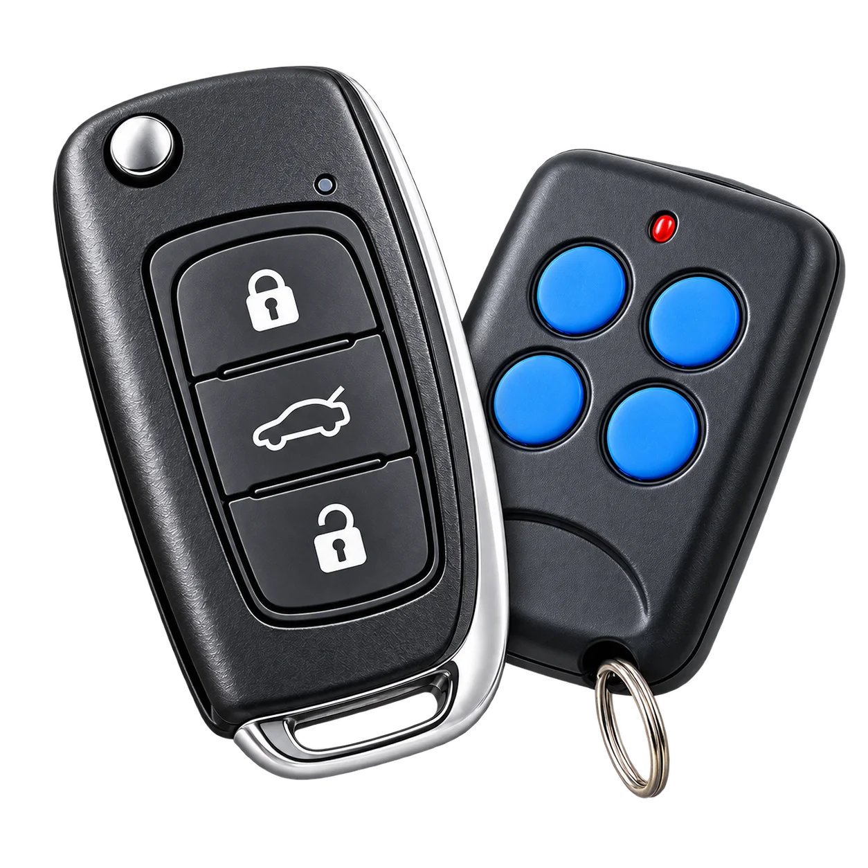 Copias de control de auto y portón