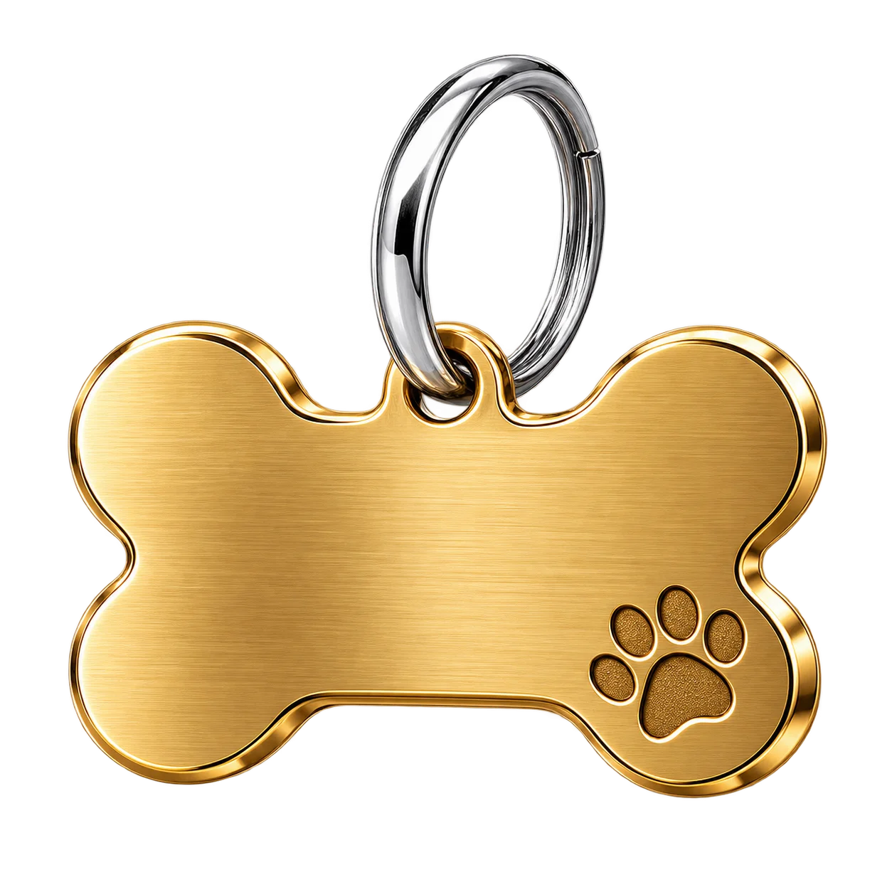 Placa de perro personalizada
