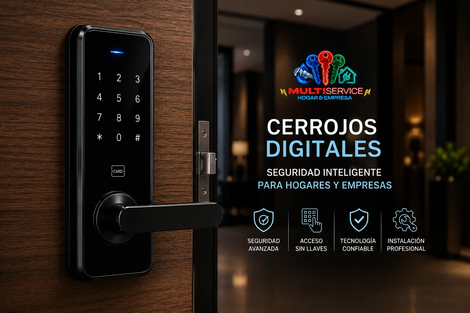 Cerraduras digitales inteligentes