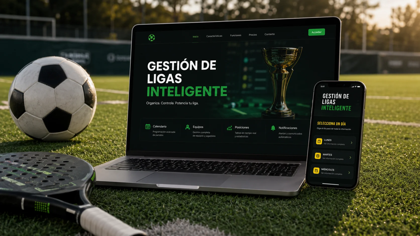 Sistema de Gestión de Ligas — Minuto Cero