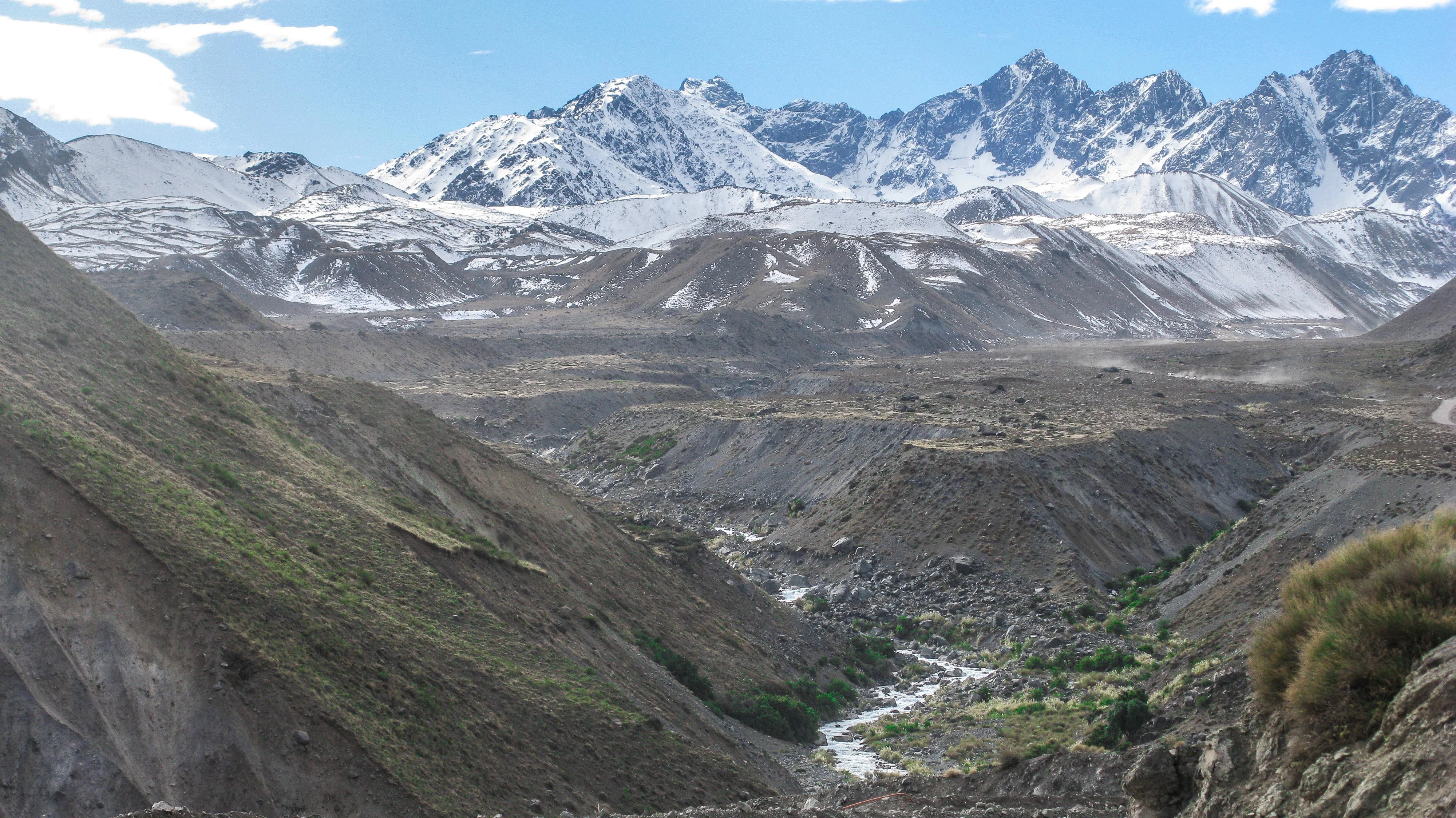 Cajón del Maipo en la Región Metropolitana