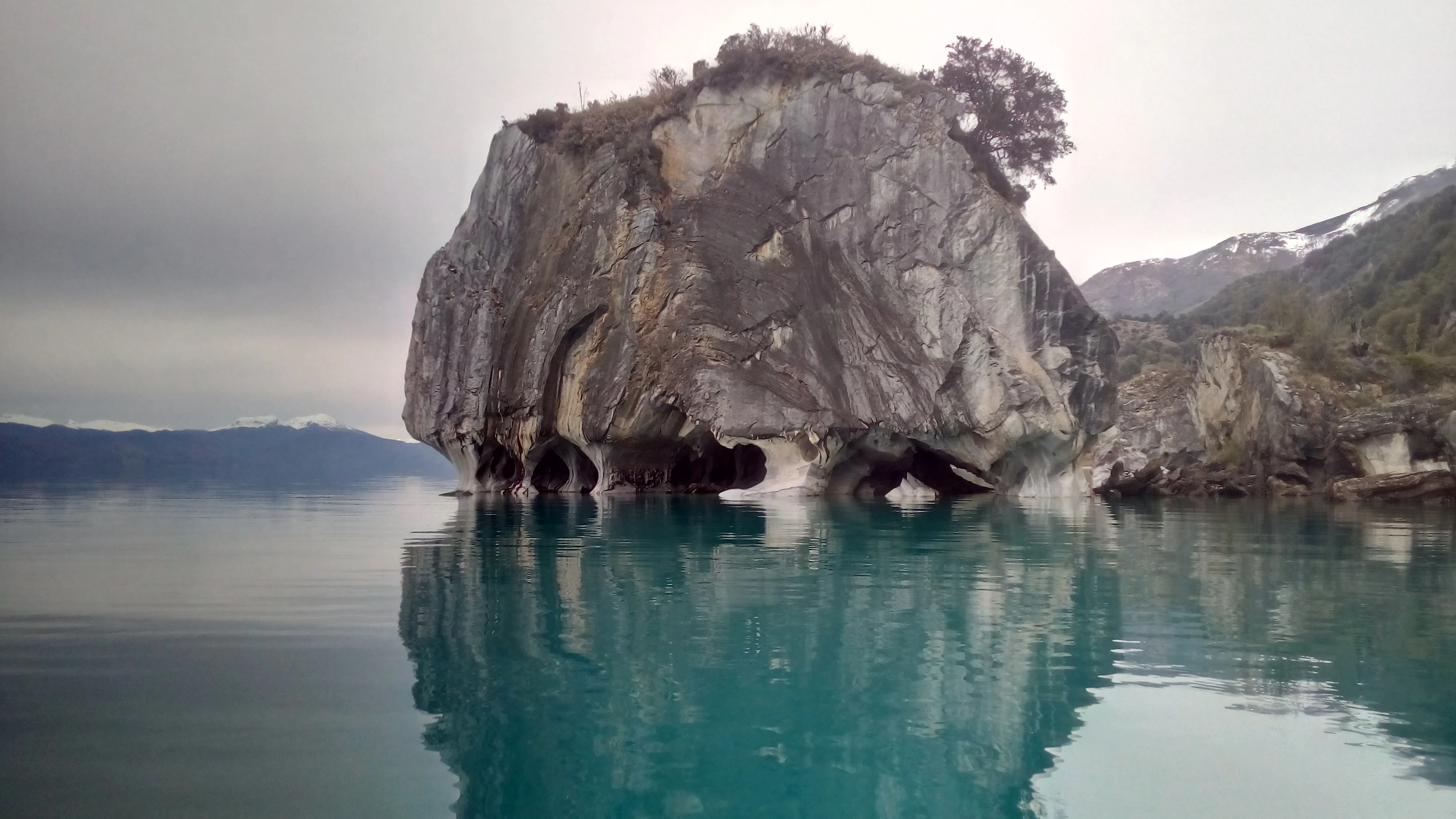 Capillas de Mármol en el lago General Carrera