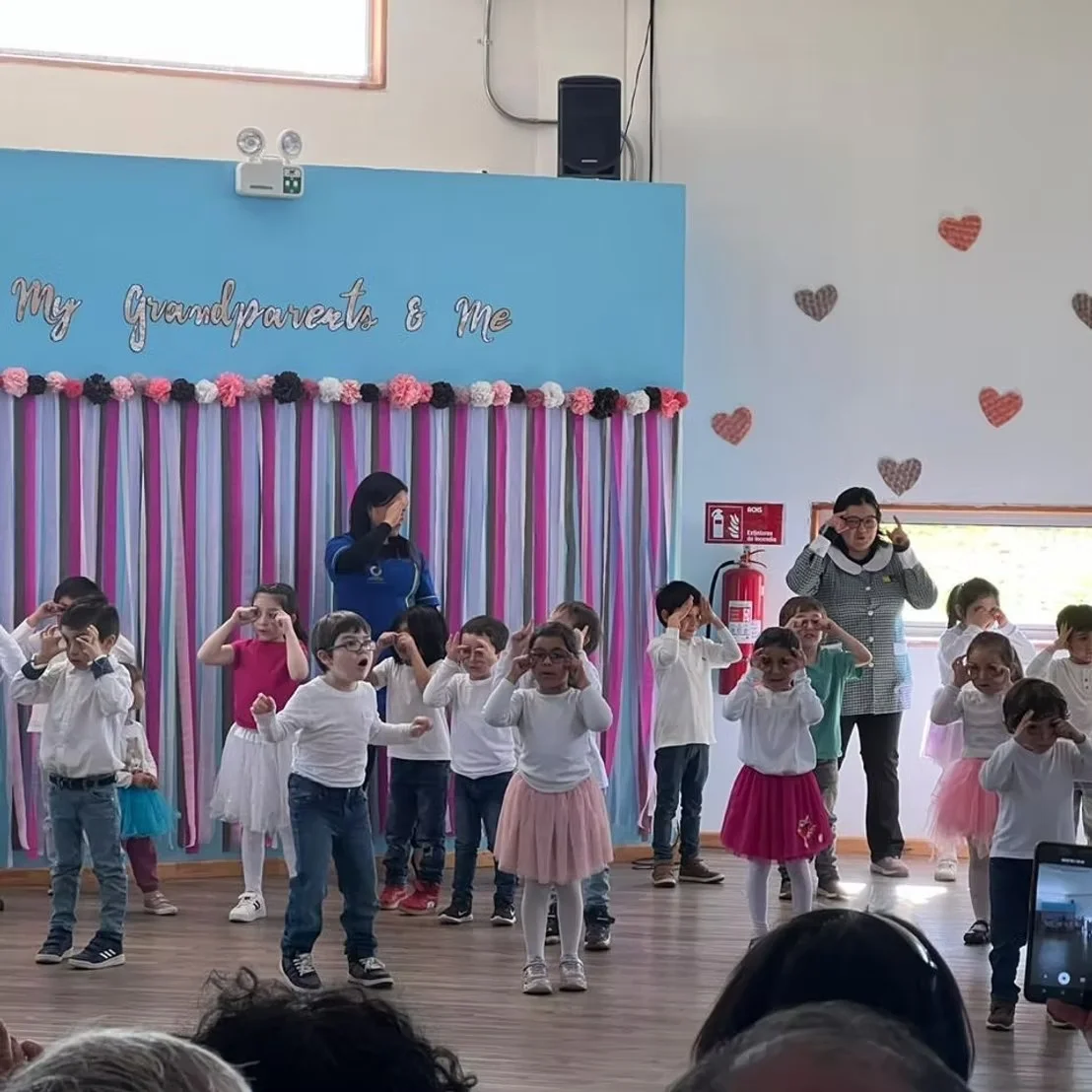 Alumnos del Colegio Campos del Ranco