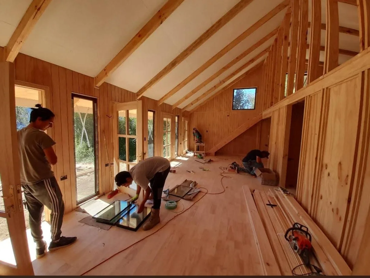 Proyecto de construcción Petrohue