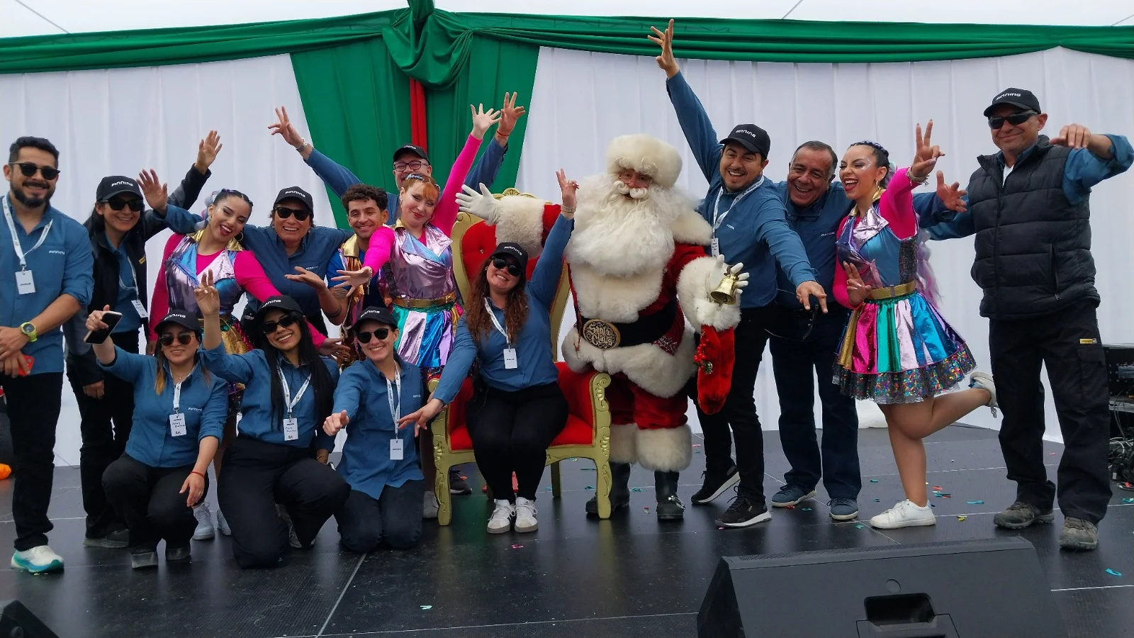 Santa Claus en evento